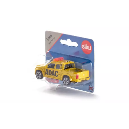 Coche de juguete VW ADAC de metal y plástico con puertas que se abren