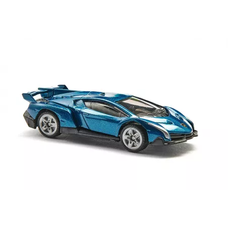 Coche de juguete Lamborghini Veneno de metal y plástico Siku 1485 en miniatura.