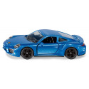 Coche de juguete Porsche 911 Turbo S en miniatura de metal con puertas abribles