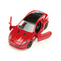 Coche de juguete Jaguar F-Type R en miniatura de metal con puertas que se abren.