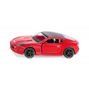 Coche de juguete Jaguar F-Type R en miniatura de metal con puertas que se abren.