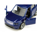 Coche de juguete Range Rover de metal con puertas abatibles y enganche de remolque.