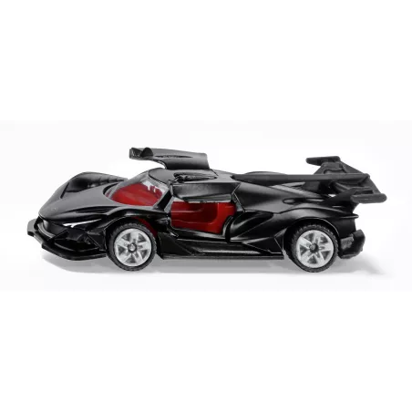 Miniatura de coche Apollo IE de juguete en metal y plástico con puertas abatibles.