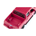 Miniatura de metal Ford F150 con puertas abatibles y enganche de acoplamiento.