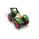 Tractor de juguete Fendt con pinzas para pacas de metal y plástico