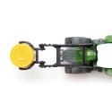 Tractor de juguete Fendt con pinzas para pacas de metal y plástico