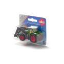 Tractor de juguete Fendt con pinzas para pacas de metal y plástico