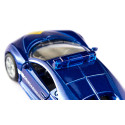 Coche de juguete Bugatti Chiron de la Gendarmería con puertas operables de metal y plástico.