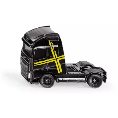 Camión de juguete Volvo FH16 en miniatura fabricado con piezas de metal y plástico resistente
