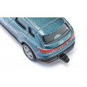 Coche de juguete Audi Q4 e-tron de SIKU, SUV eléctrico en miniatura con llantas de goma y enganche de remolque.
