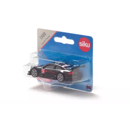 Coche de juguete Audi RS 5 Racing de metal y plástico con detalles realistas de carreras.