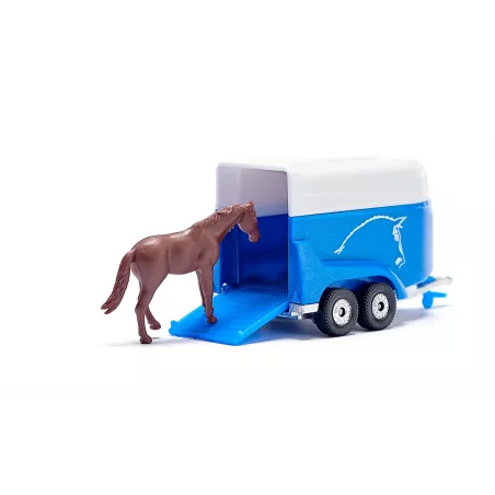 coche Jeep con remolque caballo - Blister