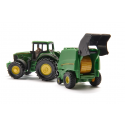 Tractor John Deere con Rotoempacadora Siku 1665 | AgroJuguetes
