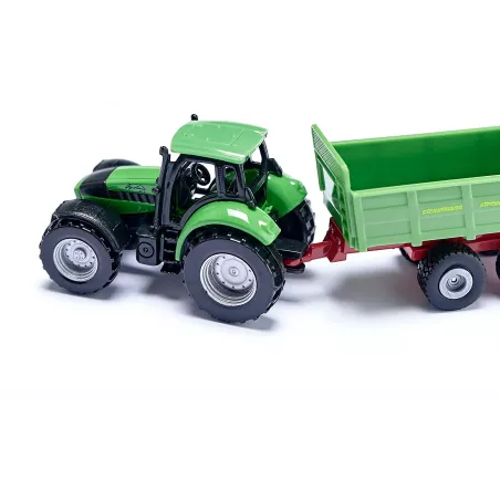 Deutz-Fahr con remoquel exparcidor - Blister