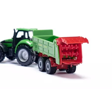 Deutz-Fahr con remoquel exparcidor - Blister