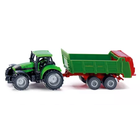 Deutz-Fahr con remoquel exparcidor - Blister