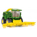 Tractor de juguete John Deere 8500i a escala 1:87 de metal y plástico