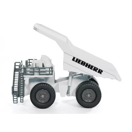 Camión minero de juguete Liebherr T 264 a escala 1:87 en metal y plástico