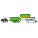 Tractor Deutz-fahr con kit remolque joskin