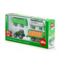 Tractor Deutz-fahr con kit remolque joskin