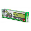 Tractor Claas con remolque Fliegl