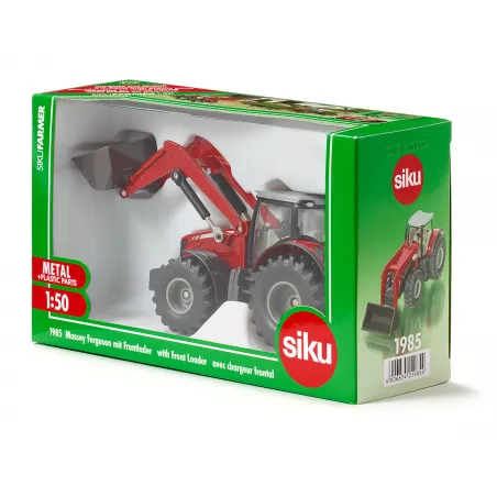 Tractor Massey Ferguson con pala