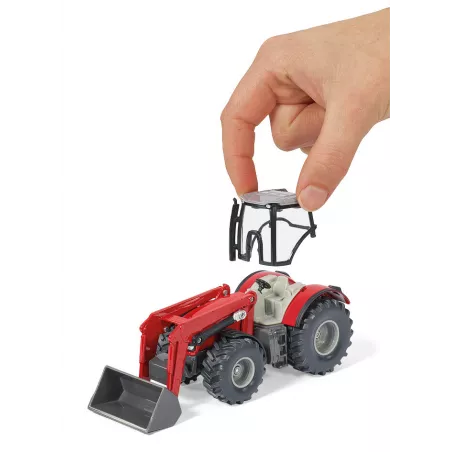 Tractor Massey Ferguson con pala