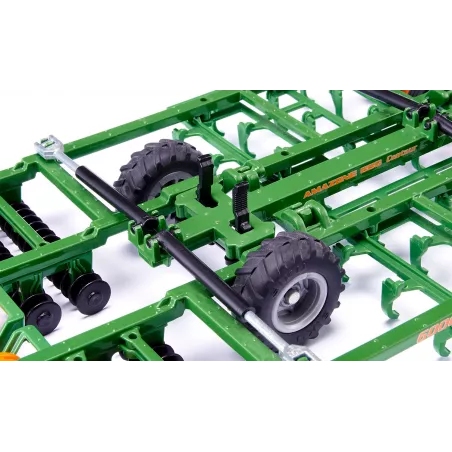 Cultivador de juguete Amazone Centaur de SIKU a escala 1:32 con estructura metálica y rodillos giratorios.