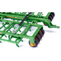 Cultivador de juguete Amazone Centaur de SIKU a escala 1:32 con estructura metálica y rodillos giratorios.