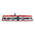 Tranvía Bombardier articulado a escala 1:87 en metal y plástico para maquetas ferroviarias.