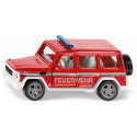Vehículo de bomberos de juguete Mercedes-AMG G65 a escala 1:50 con puertas practicables
