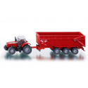Massey Ferguson con remolque