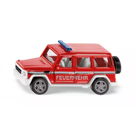 Vehículo de bomberos de juguete Mercedes-AMG G65 a escala 1:50 con puertas practicables