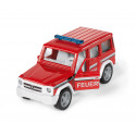 Vehículo de bomberos de juguete Mercedes-AMG G65 a escala 1:50 con puertas practicables