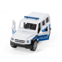 Mercedes-AMG G65 de Policía Federal a escala 1:50 en metal con puertas practicables y neumáticos intercambiables