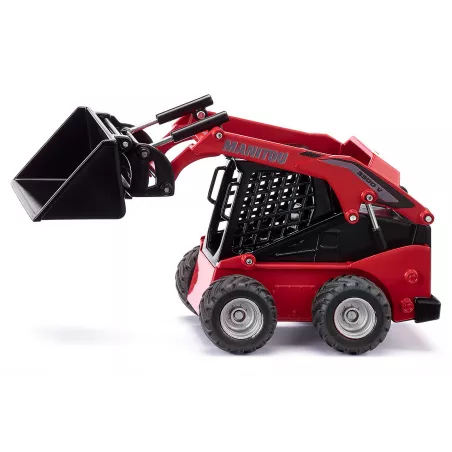 Minicargadora Manitou 3300V Siku a escala 1:32 con pala móvil y neumáticos agrícolas de juguete
