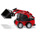 Minicargadora Manitou 3300V Siku a escala 1:32 con pala móvil y neumáticos agrícolas de juguete