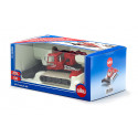 Aplanadora de nieve Pistenbully 600 a escala 1:50, réplica detallada de metal y plástico para coleccionistas.
