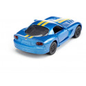 Tres coches de juguete Siku: Bugatti Veyron, Mercedes McLaren SLR y Dodge Viper de metal.