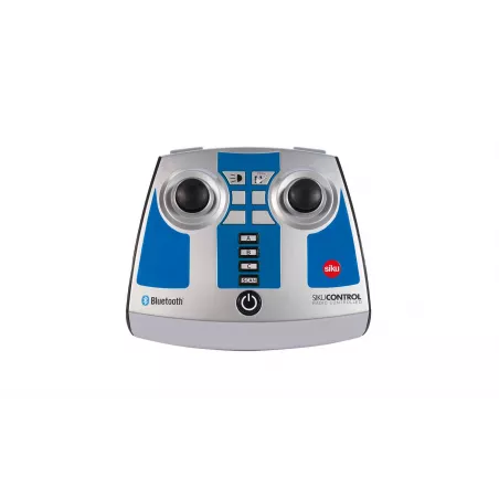 Módulo de control remoto Bluetooth para excavadora de orugas Siku, fabricado en metal y plástico resistente.