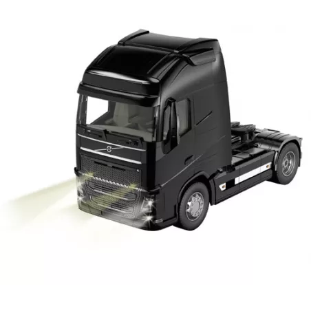 Camión Volvo FH16 Sikucontrol a escala 1:32 negro mate con control Bluetooth