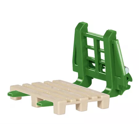 Tractor de juguete John Deere 7310R con pala frontal y control Bluetooth a escala 1:32.