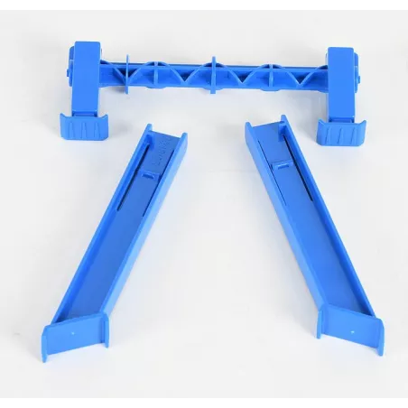 Conjunto de soporte a escala 1:16 para camiones y maquinaria de juguete Bruder.