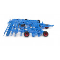 Cultivador de juguete LEMKEN Koralin 9 a escala 1:16 con brazos plegables para tractores Bruder.