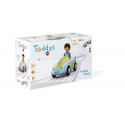 Vehículo de juguete Freddy Fluxy de Toddys con motor de fricción y figura articulada para desarrollo motriz.
