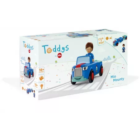 Vehículo de juguete modular MIO MONTADO de SIKU con motor de fricción para niños desde 18 meses.