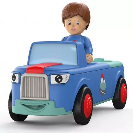 Vehículo de juguete modular MIO MONTADO de SIKU con motor de fricción para niños desde 18 meses.