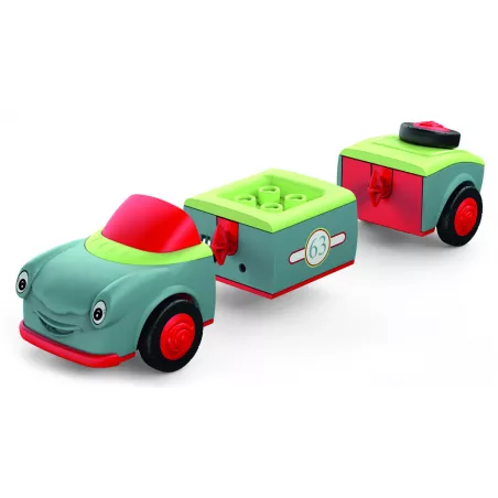 Juguete Olli Viejo de Siku con figura articulada y sistema Click&Play para niños a partir de 18 meses.