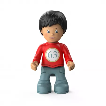 Juguete Olli Viejo de Siku con figura articulada y sistema Click&Play para niños a partir de 18 meses.