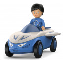 Juguete modular Mike Moby de metal y plástico para desarrollo motor infantil.